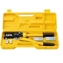 GSK Corporation 16-300mm Hydraulic Wire Crimping Tool with 11 Dies