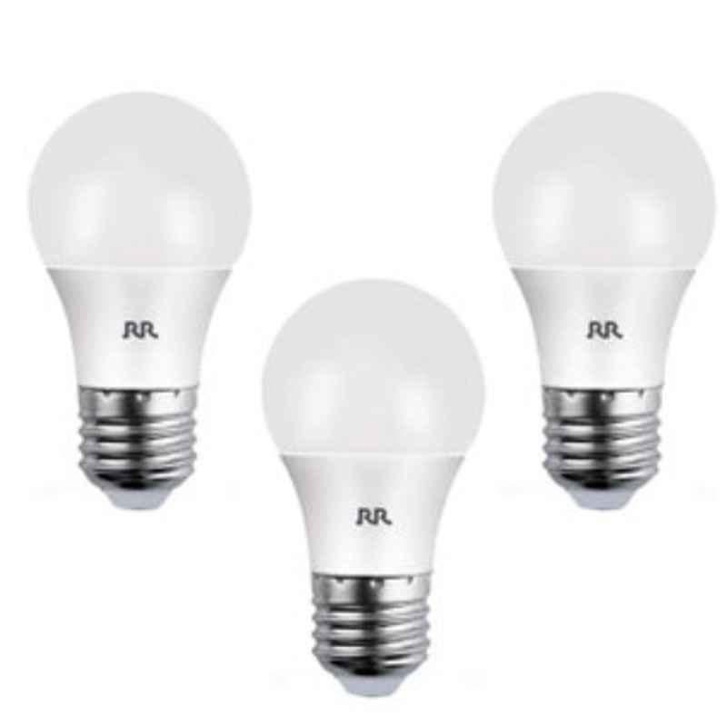 RR Lighting 9W 3000K Energy Saving LED Bulb (Pack of 3)