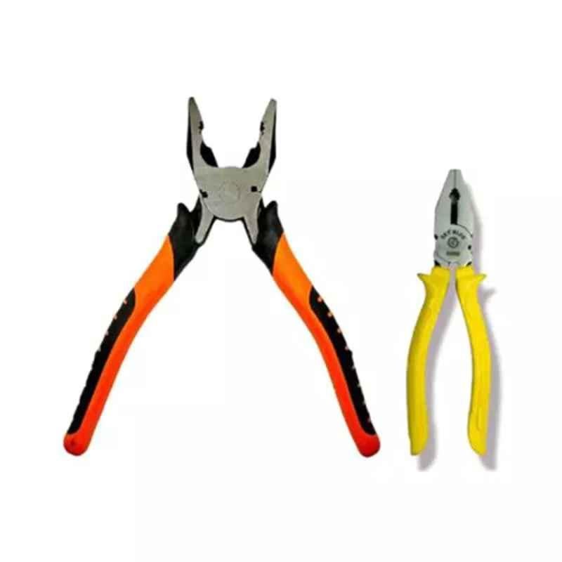 Sky Blue 2 Pcs 7.8 inch Lineman Plier Combo, SBE_PLIER_COMBOS_COMBO_471