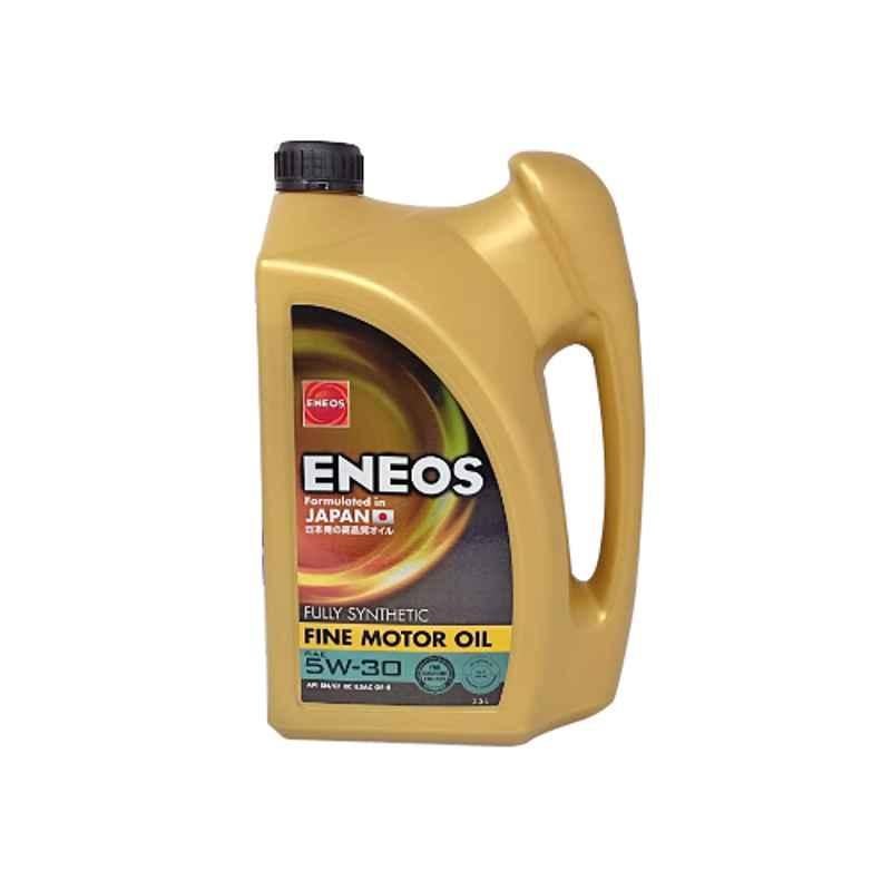 Buy Eneos 3.5L SAE 5W-30 Fully Synthetic Fine Motor Oil Online At Best  Price On Moglix