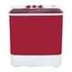 Lloyd Aqua Flow Wash 6.5kg Red Semi Automatic Top Load Washing Machine, LWMS65RP