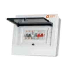 Orient 8 Ways SPN Light Grey Distribution Board with Plastic Cover, 321SAWRG08T