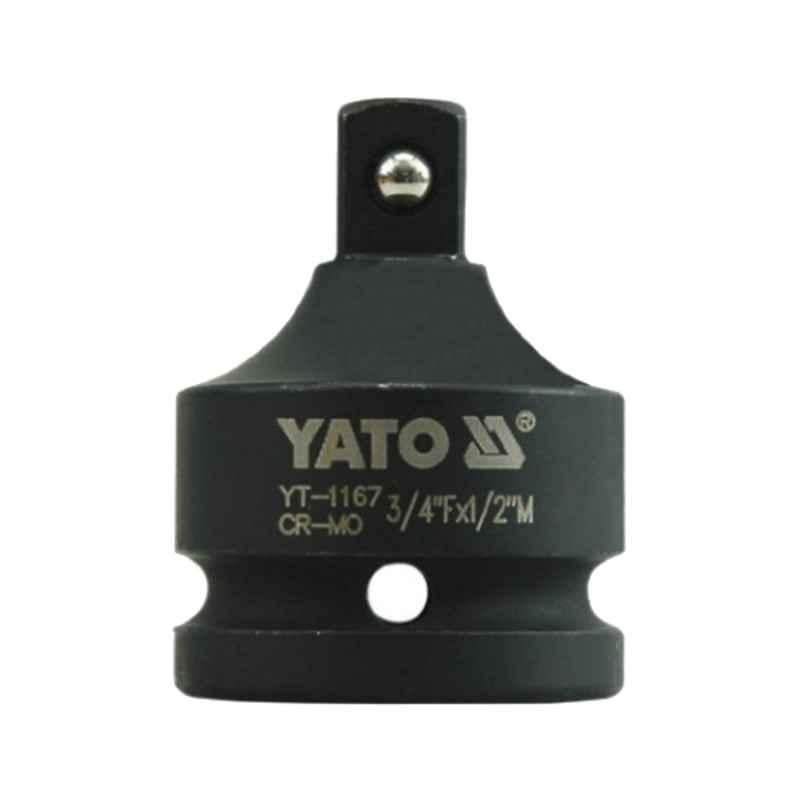 Yato 3/4 inch (F)x1/2 inch (M) Impact Adaptor, YT-1167