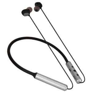 Hitage Grey Wireless Bluetooth Neckband Earphone with 44hr Music Time, NBT-1914