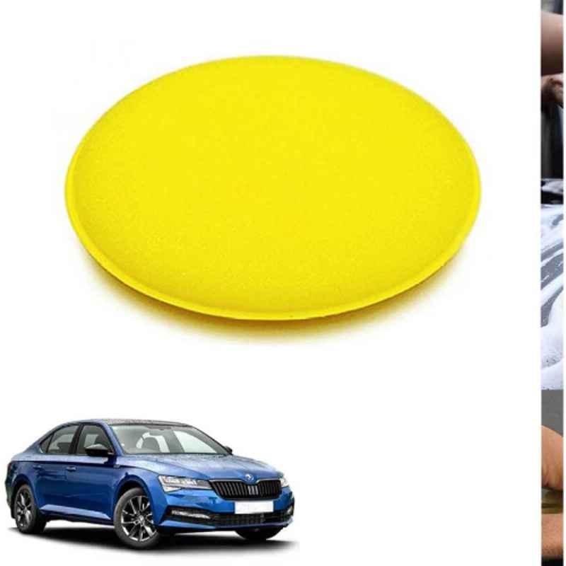 Auto Pearl Polyurethane Beige Washing & Waxing Polish Foam Sponge for Superb 2021
