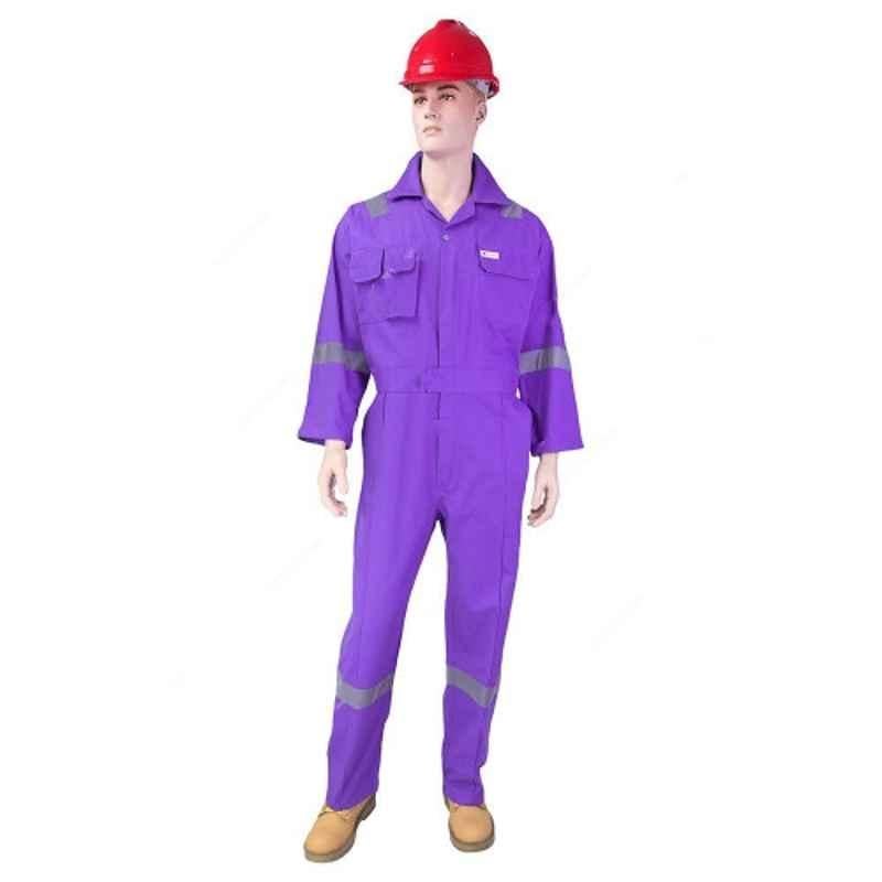 Empiral Comfort C E306050302 100% Cotton Petrol Blue Safety Coverall, Size: M
