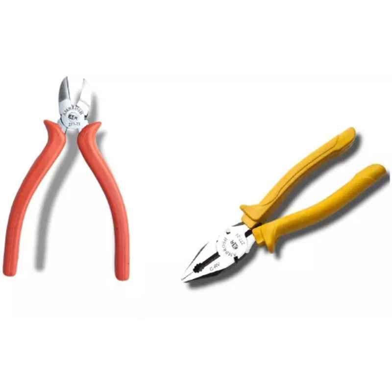 Sky Blue 2 Pcs 7.8 inch Lineman Plier Combo, SBE_PLIER_0269