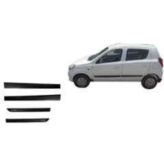 SureStrive 4 Pcs Black Side Door Car Beading Set for Maruti Suzuki Alto 800 New Model