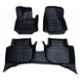 Oscar 5D Black Foot Mat For Hyundai Accent 1999-2013 Set
