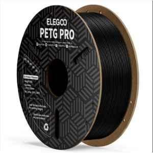 Elegoo Pro 1kg 1.75mm PETG Black 3D Printer Filament