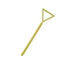 Abdos 100Pcs Blue Triangle Shaped Gama Radiated Cell Spreaders, P10989