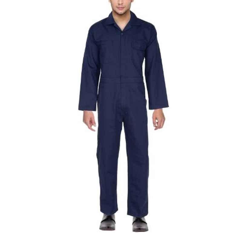 Club Twenty One Workwear Double Extra Large Navy Blue Cotton Boiler Suit for Men