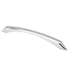 RAB Sobar 160mm Zinc Chrome Finish Wardrobe Pull Handle (Pack of 4)