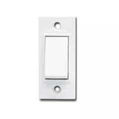 Anchor Penta Deluxe 6A 1 Module 1 Way White Switch, 38014