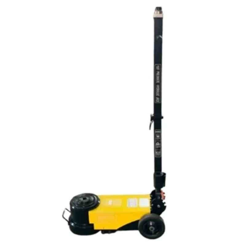 Hukums 150 Ton 400mm Yellow & Black Pneumatic Air Hydraulic Jack, HPJ75150
