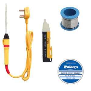 Walkers WKCB33M1 4 Pcs 25W Soldering Iron Kit, WKCB033