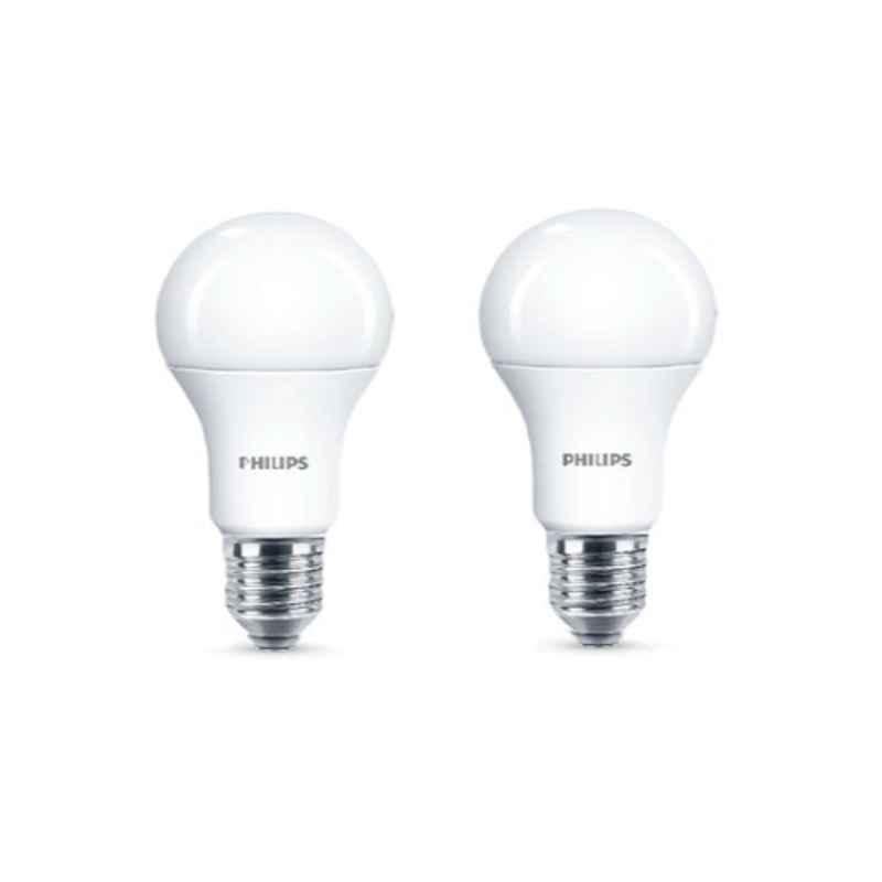 Philips 13W 1400lm E27 Cool Daylight LED Bulb, F0130290JM (Pack of 2)
