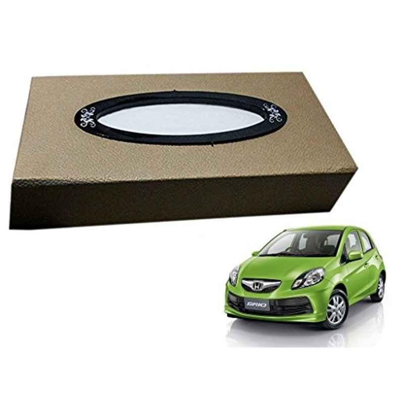 Kozdiko 200 Sheets 100 Pulls Beige Tissue Paper Box for Honda Brio, kozd_6821