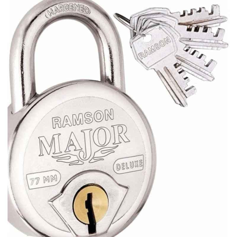 Ramson Major Dx 77mm Brass Combination Padlock with 4 Keys