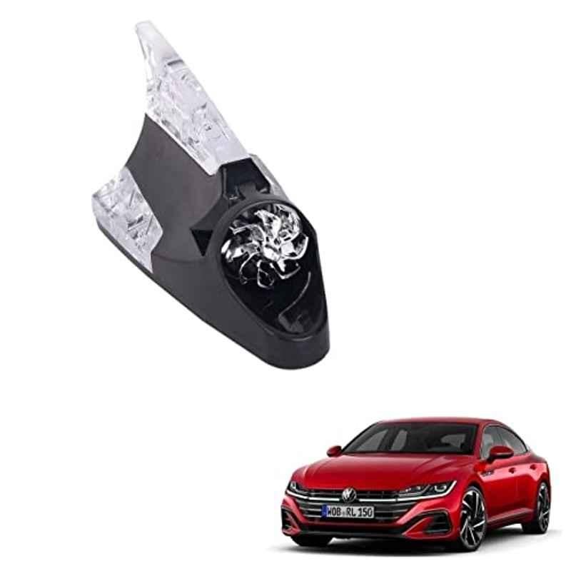 Kozdiko Black Auto Wind Power LED Light Shark Fin Car Antenna for Volkswagen Arteon