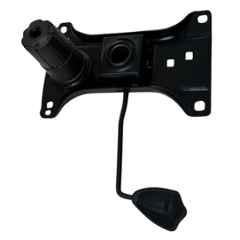 Woodberg 10x7x6.25 inch Heavy Duty Cast Iron Black Universal Office Chair Tilt Lock Mechanism with T-Nuts & Screws, PF-7869