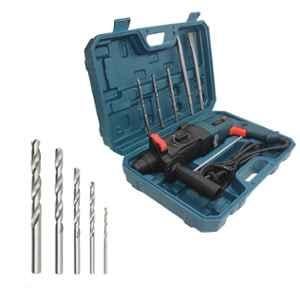 Walkers WKCB122M1 1200W 26mm Hammer Impact Drill Machine Kit with 5 Pcs HSS Drill Bits, WKCB122