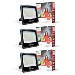 Murphy Genxt 100W 6500K Aluminium Cool White LED Flood Light for Outdoor (Pack of 3)