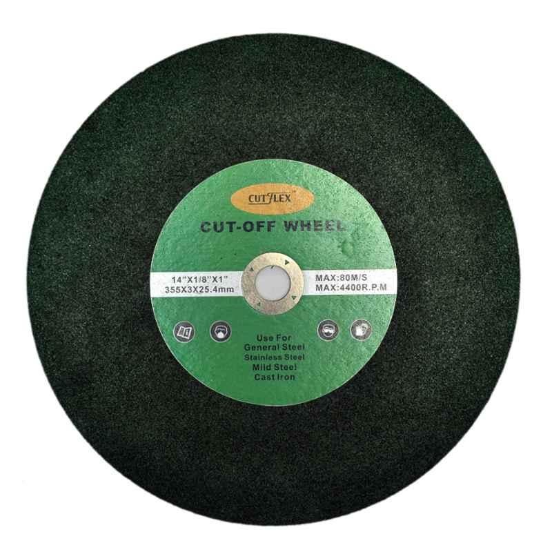 Cutflex 355x3x25.4mm Green Cutting Wheel (Pack of 25)