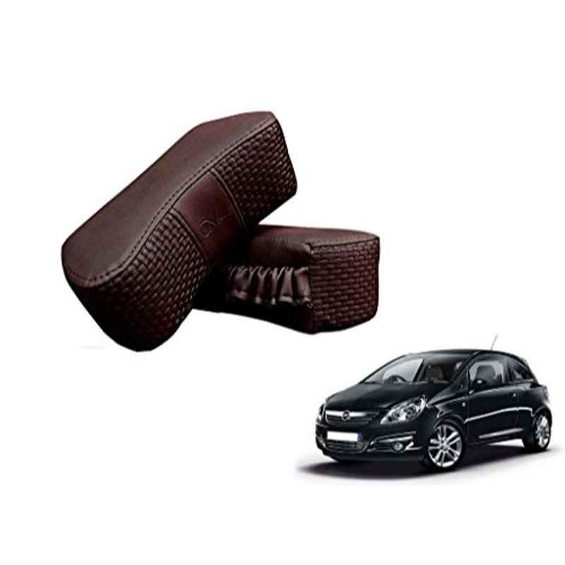 Kozdiko 2 Pcs Memory Foam Cola Neck Rest Cushion Pillow Set for Opel Corsa
