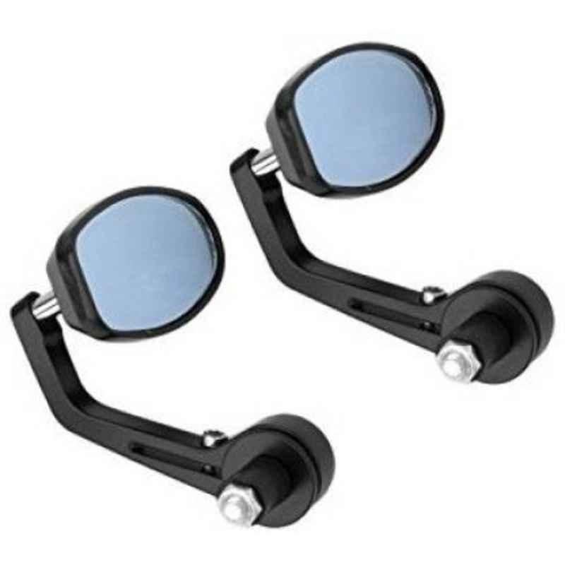 Accessoreez 5002 2 Pcs Right & Left Universal Bike Manual Rear View Mirror Set