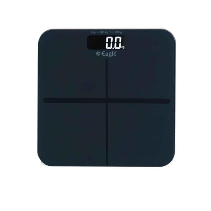 Eagle 180kg Electronic Glass LCD Personal Weighing Scale, EEP-1100A-GR (Pack of 5)-picture-23
