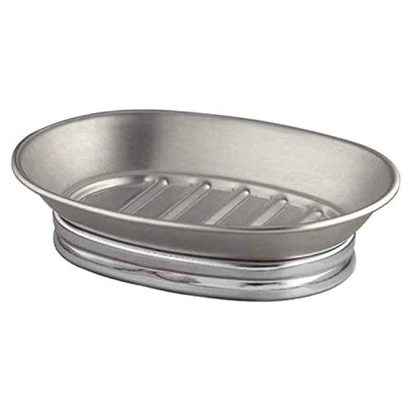 Interdesign Stainless Steel Silver York Soap Dish