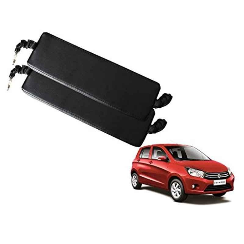 Kozdiko 2 Pcs Black Seat Gap Filler Set for Maruti Celerio