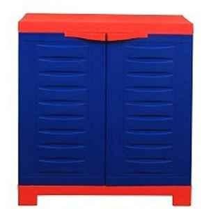 Supreme Fusion 1 Plastic Blue & Red Cupboard, Fusion01-RB