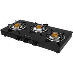 Faber Power 3 Burners Manual Toughened Glass Top Cooktop