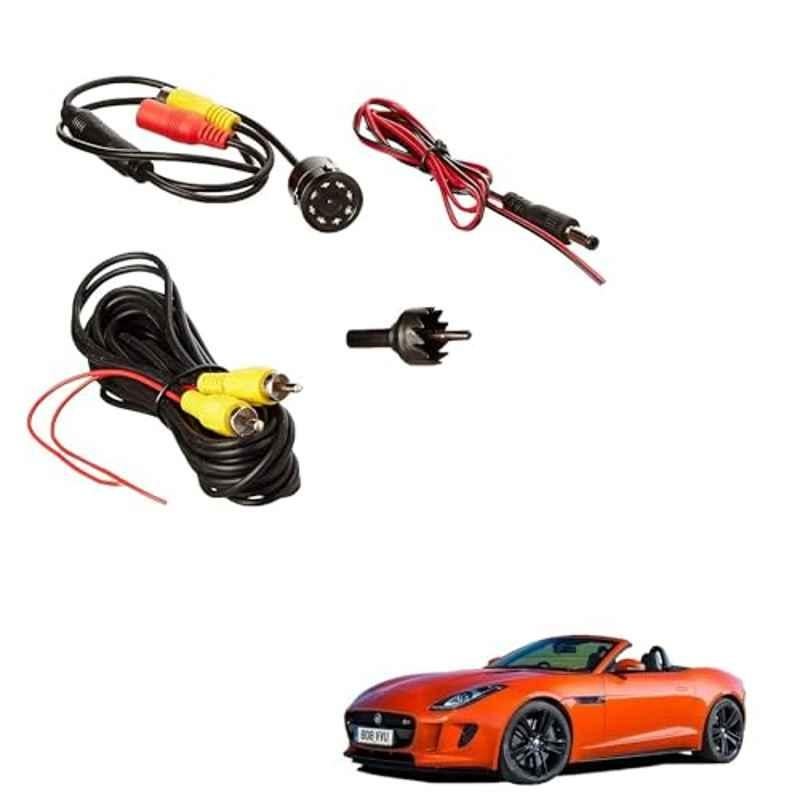 Kozdiko Car Rear View Reverse Parking Camera with HD Night Vision & 8 LED Waterproof for Jaguar F-Type