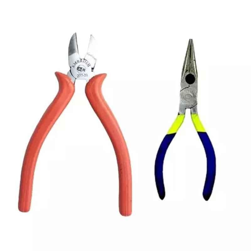Sky Blue 2 Pcs 7.8 inch Diagonal Plier Combo, SBE_PLIER_0507