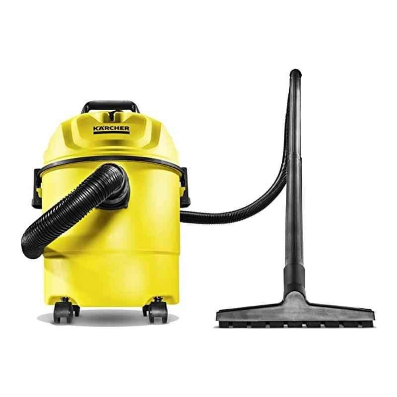 Karcher WD1 Classic 1200W 15L Yellow & Black Wet & Dry Multi-Purpose Vacuum Cleaner, 1.098-300.0