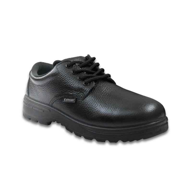 Mens black cheap steel toe shoes