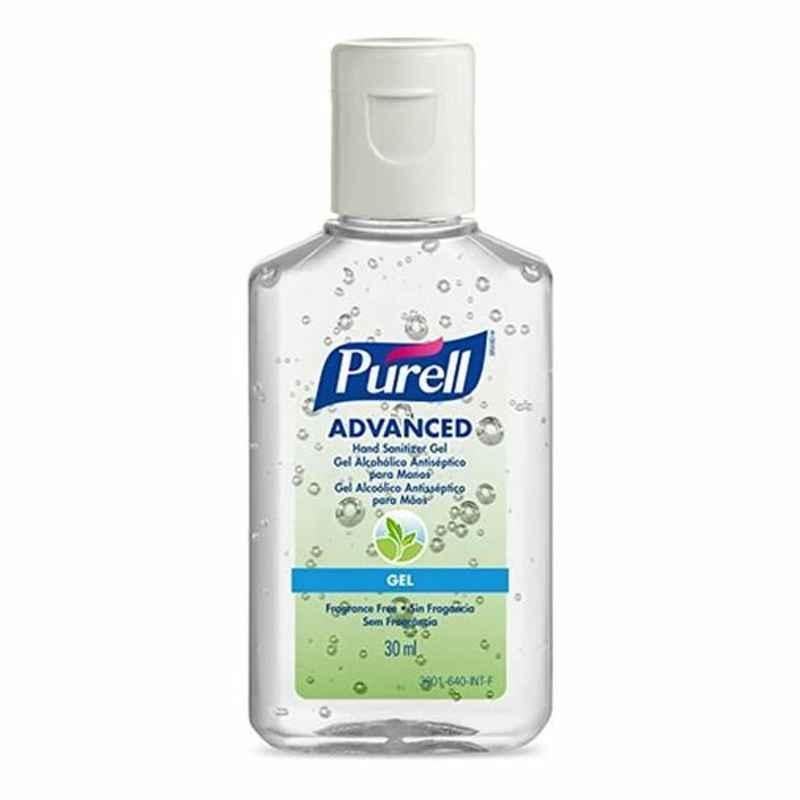 Purell Advanced Gel Hand Sanitizer, 3901-250, 30ml, Clear
