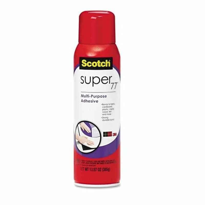Scotch Multipurpose Adhesive Spray, Super 77, 385GM