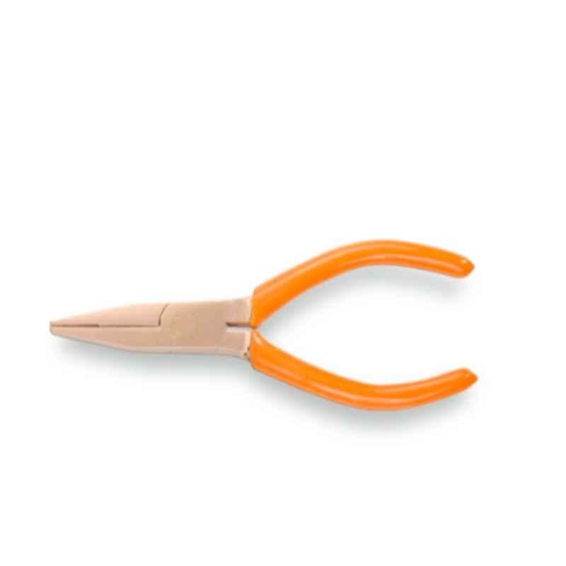 Beta 1162BA 150mm Sparkproof Extra Long Flat Knurled Nose Plier, 011620815