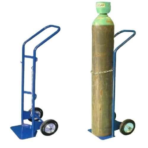 Buy Suwas 46x30x140cm Steel Argon Gas Cylinder Handling Trolley