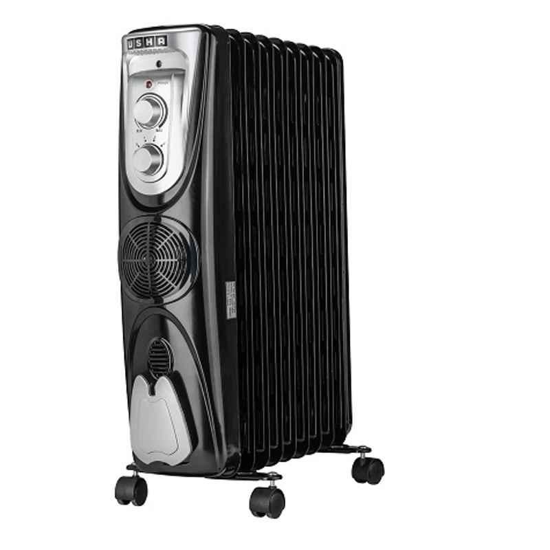 Usha 3811 F 2300W 11 Fins Oil Filled Radiator with Rust Protection