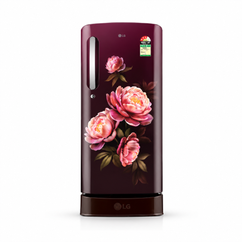 LG 185 Litre 3 Star Wine Glory Direct Cool Single Door Refrigerator, GLD1936YAWG.AWGZEBN