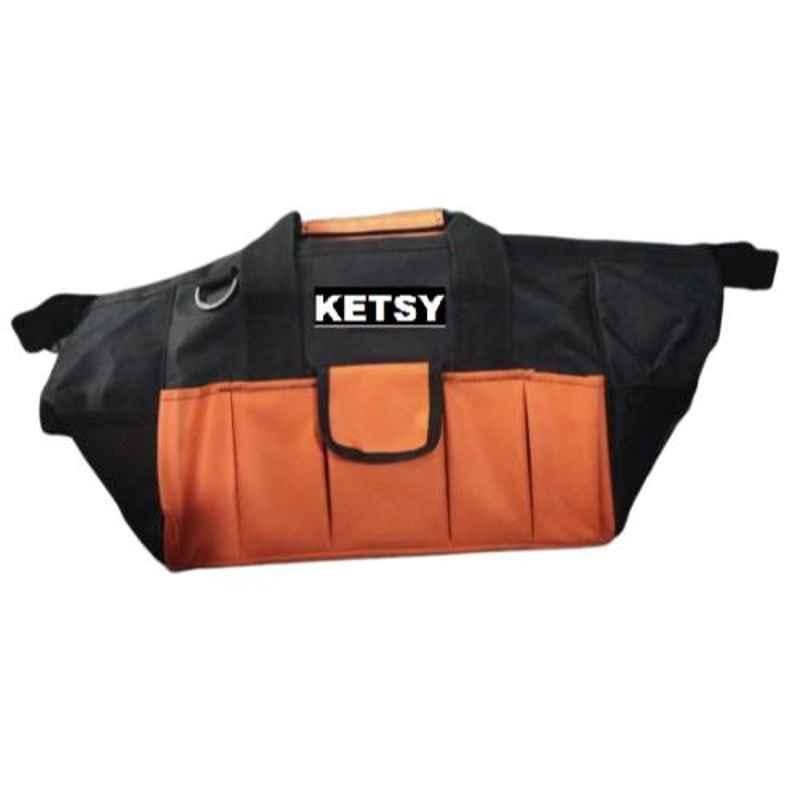 Ketsy 306 55x15x6cm Nylon Tool Bag with 28 Pockets & Inbuilt Wire Frame
