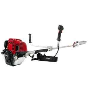 Balwaan Krishi BX-35 35CC 4 Stroke Side Pack Crop Brush Cutter Machine with Chainsaw Attachment 3T & 80T Blade Tap N Go & Baffle Guard