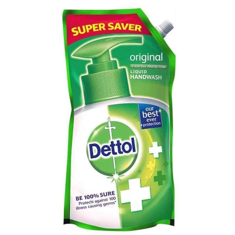 Dettol 750ml Original Germ Protection Ph Balanced Liquid Handwash Refill