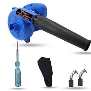 Hillgrove 800W Plastic Blue Electric Air Blower with Carbon Brushes & Line Tester, HGCM1037