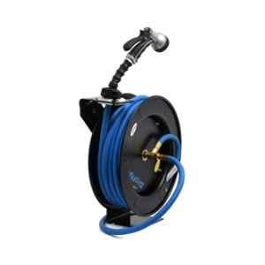 Zephyr 13mm 15m Rubber Blue Auto Retractable Water Hose Reel, ZWR1315